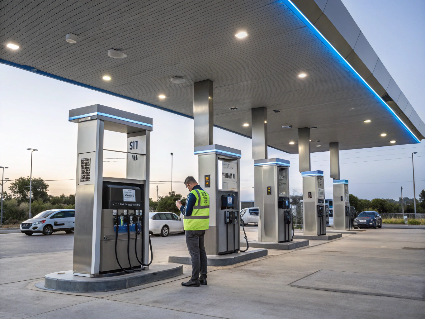 Infraestructura energética e ingeniería estructural de estaciones de servicio
